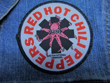 RED HOT CHILI PEPPERS  Official Woven Patch (alternative) (3412)