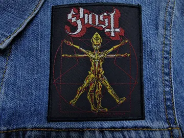GHOST…  Official Woven Patch (heavy rock)   Sweden   (1784)
