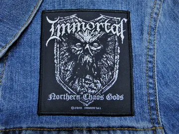 IMMORTAL… Official Woven Patch   (black metal)    Norway   (4100)