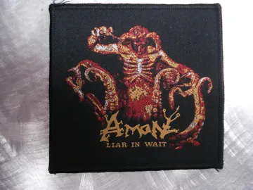 AMON   Woven Patch   (death metal)   U.S.A.   (059)