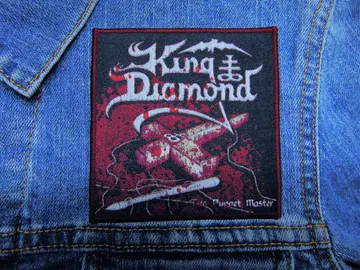 KING DIAMOND   Woven Patch   (heavy metal)   Denmark   (1257)