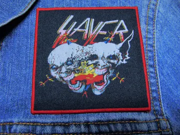 SLAYER   Woven Patch   (thrash metal)   U.S.A.   2837