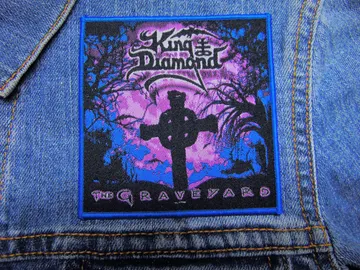 KING DIAMOND… Woven Patch  (heavy metal)    Denmark   3894