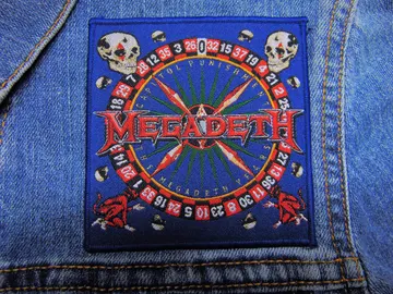 MEGADETH   Woven Patch   (thrash metal)   U.S.A.   (087)