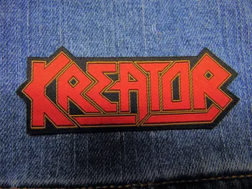 KREATOR…  Official Woven Patch  (thrash metal)    Germany   (1998)