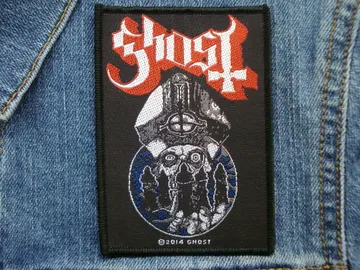 GHOST…  Official Woven Patch  (heavy rock)    Sweden   (1582)