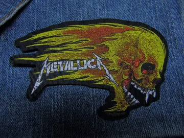 METALLICA…  Official Woven Patch  (thrash metal)    U.S.A   (1937)