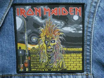 IRON MAIDEN…  Official Woven Patch  (nwobhm)    U.K   (964)