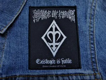 CRADLE OF FILTH…  Official Woven Patch  (symphony black)    U.K   (036)