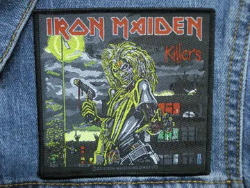 IRON MAIDEN…  Official Woven Patch  (nwobhm)    U.K   (324)