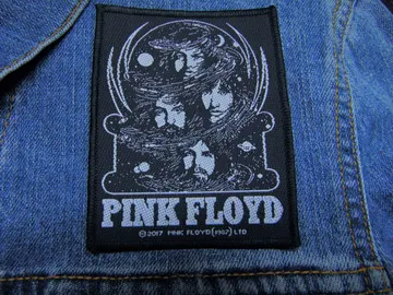 PINK FLOYD  Official Woven Patch  (classic rock)   (3414)
