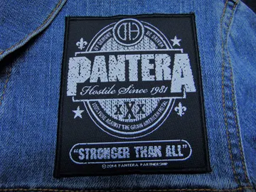 PANTERA…  Official Woven Patch  (homeboy metal)    U.S.A   (2982)