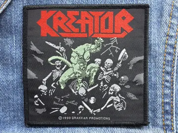 KREATOR…  Official Woven Patch  (thrash metal)    Germany   (088)