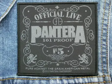 PANTERA…  Official Woven Patch  (homeboy metal)    U.S.A   (1752)