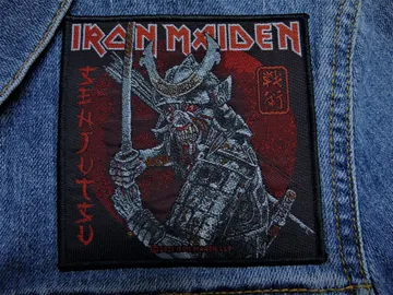 IRON MAIDEN…  Official Woven Patch  (nwobhm)   (RAZA001)