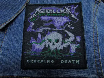 METALLICA…  Official Woven Patch  (thrash metal)    U.S.A   (3018)
