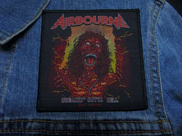 AIRBOURNE  Official Woven Patch  (hard rock)  (1810)