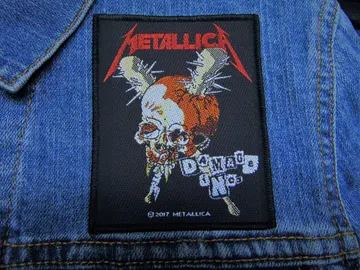METALLICA…  Official Woven Patch  (thrash metal)    U.S.A   (3394)