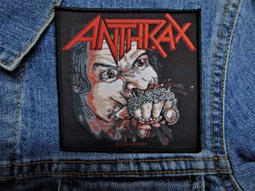 ANTHRAX…  Official Woven Patch (thrash metal)    U.S.A   (3527)