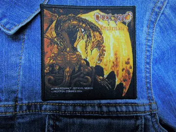 NECROSANCT… Woven Patch  (death metal)   6661