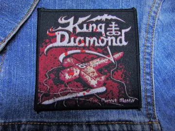 KING DIAMOND   Woven Patch   (heavy metal)   Denmark   (2080)