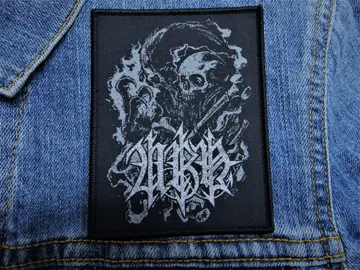 URN  Woven Patch …(black metal)  (3945)