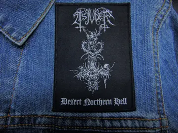TSJUDER…  Woven Patch  (black metal)   Norway   (3430)