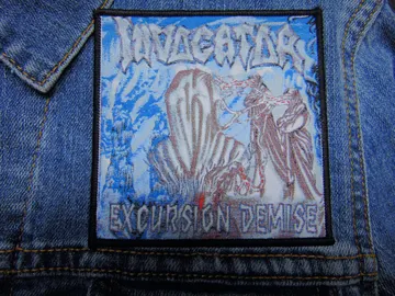 INVOCATOR…  Woven Patch  (technical death)    Denmark   (680)