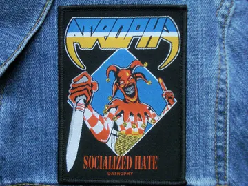 ATROPHY…  Woven Patch   (thrash metal)   U.S.A   (2423)