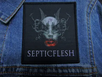 SEPTICFLESH…  Woven Patch  (gothic death)   Greece   (3431)