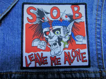 S.O.B…   Woven Patch  (grindcore)   Japan   (2101)
