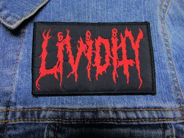 LIVIDITY…  Woven Patch  (brutal death)   U.S.A   (2986)