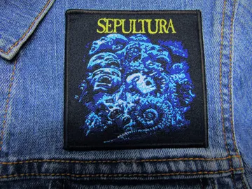 SEPULTURA…  Woven Patch  (death thrash)   Brazil   (2670)