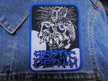 SEPTIC DEATH…  Woven Patch  (hardcore)   U.S.A   (2353)