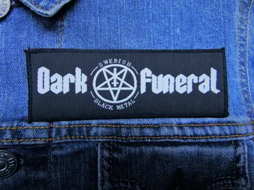 DARK FUNERAL…  Woven Patch  (black metal)   Sweden   (2705)