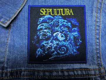SEPULTURA…  Woven Patch  (death thrash)   Brazil   (2669)
