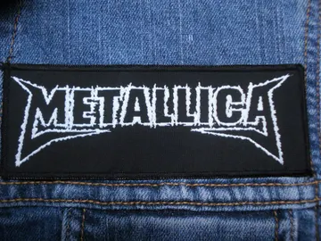 METALLICA…  Woven Patch  (thrash metal)   U.S.A   (6661)