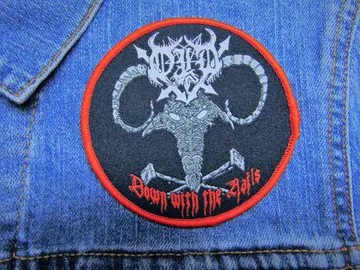 OLD…  Woven Patch  (black thrash)   Germany   (2228)