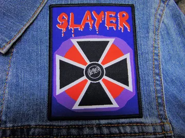 SLAYER…  Woven Patch   (thrash metal)     U.S.A   (1109)