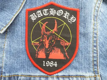 BATHORY…   Woven Patch (epic black)   Sweden   (1857)