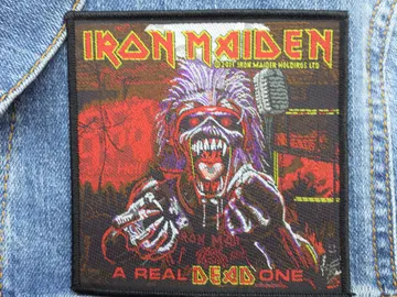 IRON MAIDEN…  Official Woven Patch  (nwobhm)    U.K   (1525)