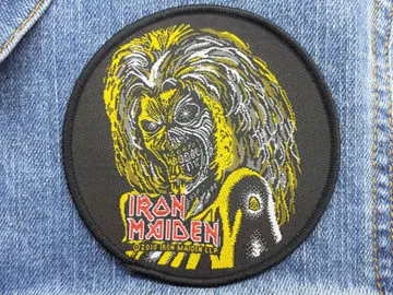 IRON MAIDEN…  Official Woven Patch  (nwobhm)   U.K   (159)