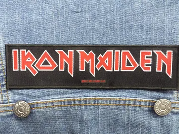 IRON MAIDEN…  Official Woven Patch  (nwobhm)    U.K   (176)
