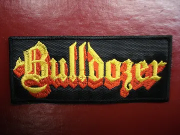 BULLDOZER…  Embroidered Patch  (thrash metal)   Italy   3924