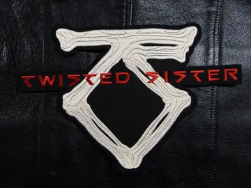 TWISTED SISTER  Embroidered Backpatch   (heavy metal)    U.S.A   156*