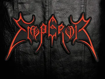 EMPEROR…  Embroidered Backpatch  (black metal)   Norway   659