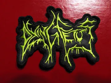 DYING FETUS…   Embroidered Patch   (death grind)   U.S.A  3786*