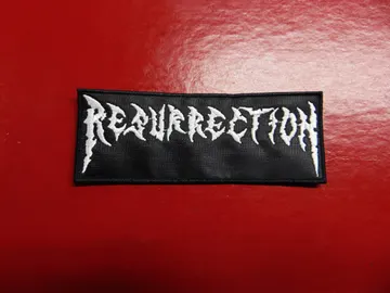 RESURRECTION   Embroidered Patch  (death metal) U.S.A   3897