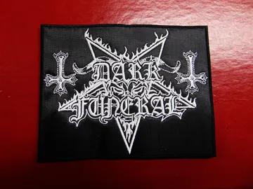 DARK FUNERAL   Embroidered Patch  (black metal) Sweden  641