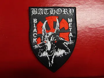 BATHORY   Embroidered Patch  (epic black) Sweden  1391